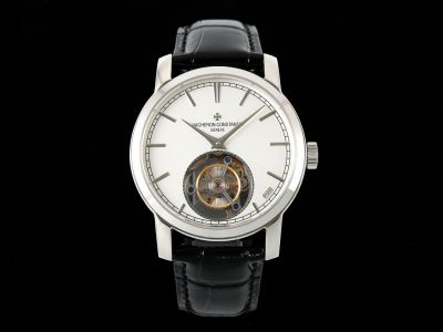 RMS Factory Swiss 2024 New Replica Vacheron Constantin Traditionnelle Tourbillon Watch Stainless Steel
